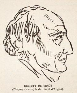 Destutt de Tracy by Pierre Jean David d